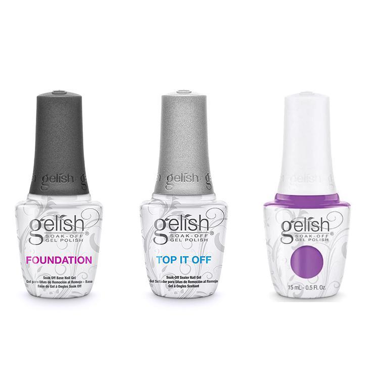 Harmony Gelish Combo - Base, Top & Tokyo A Go Go
