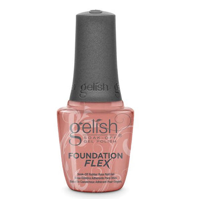 Harmony Gelish - Foundation Flex Soak-Off Rubber Base Nail Gel - Cover Beige (0.5 oz)