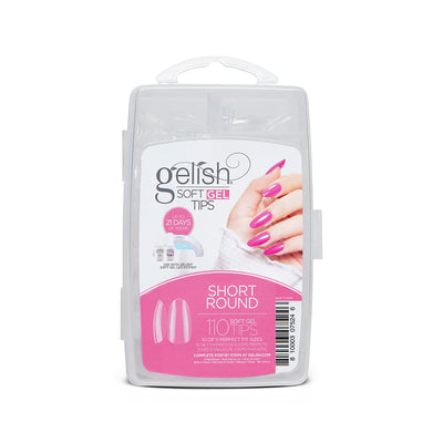 Harmony Gelish - Soft Gel Tips - Short Round 110CT