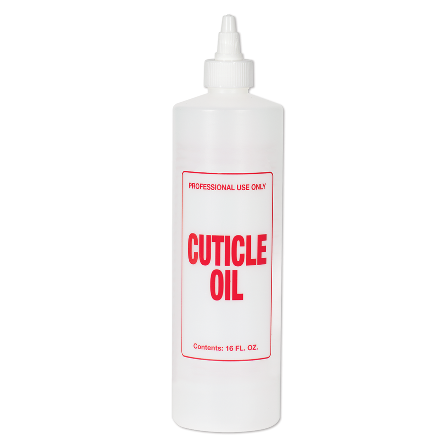 Imprinted Twist Top Bottle, Cuticle Oil, 16 oz.