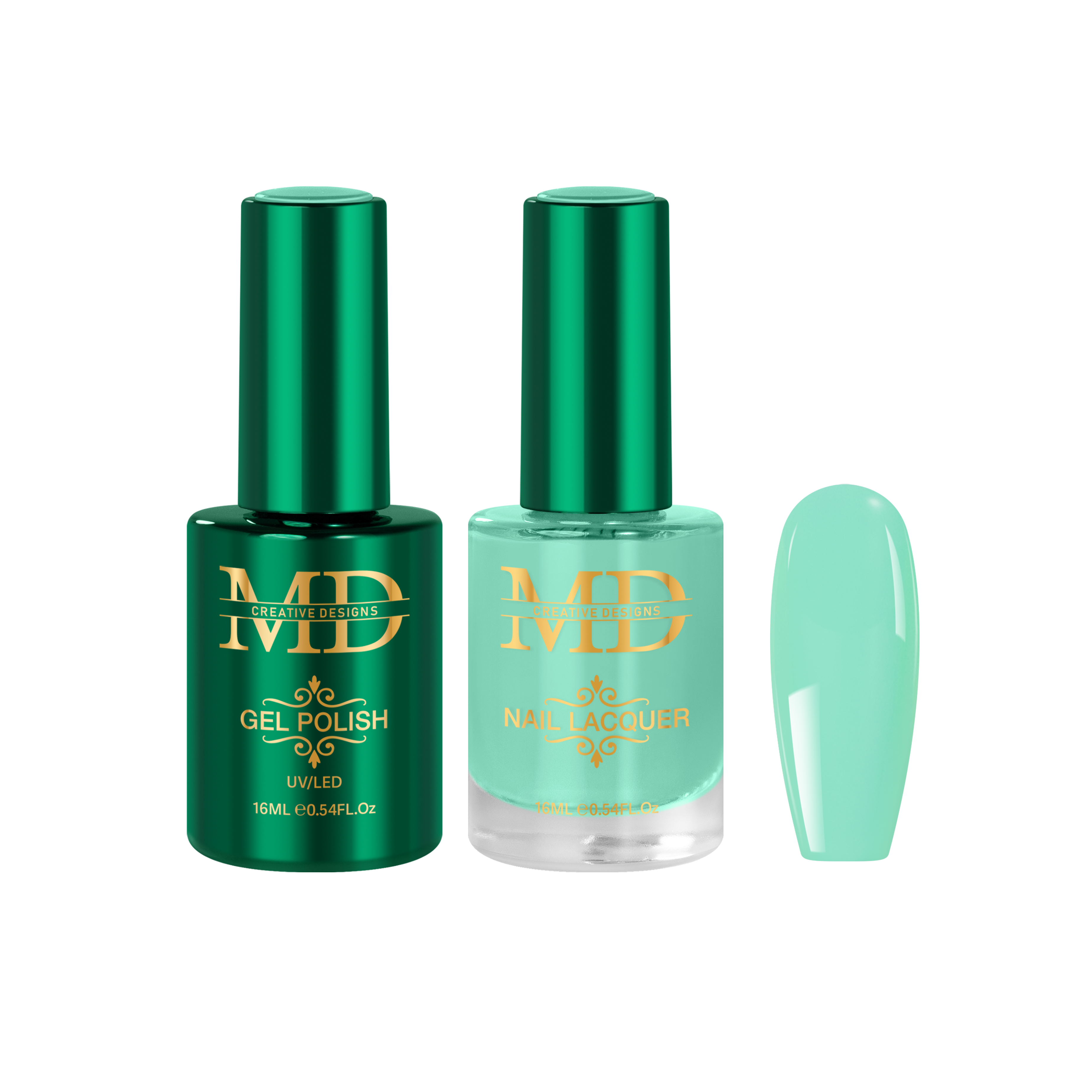 PLA - PEPPERMINT BADDIE - M175 - Gel + Lacquer Duo