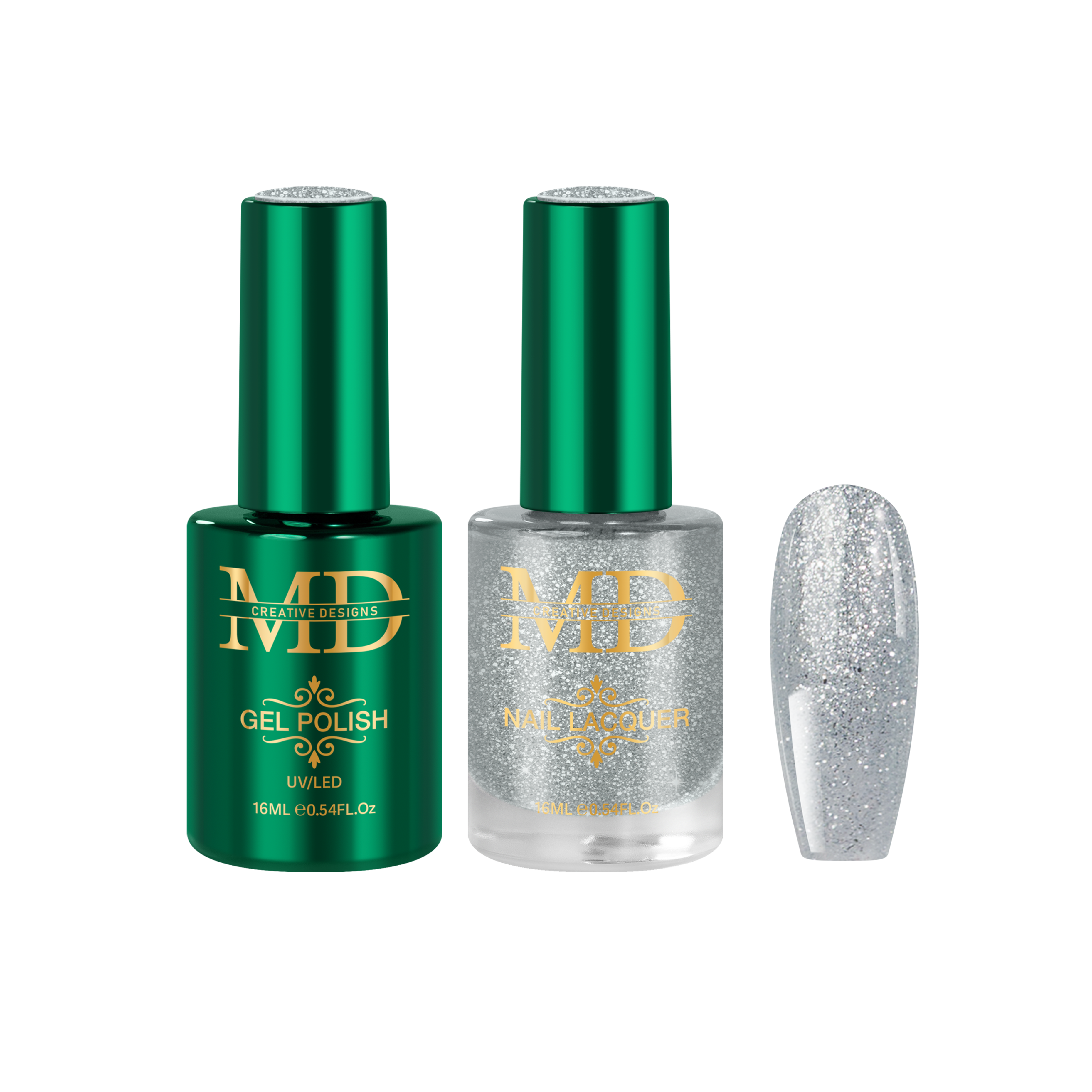 PLA - GLITTER BOMB - M221 - Gel + Lacquer Duo