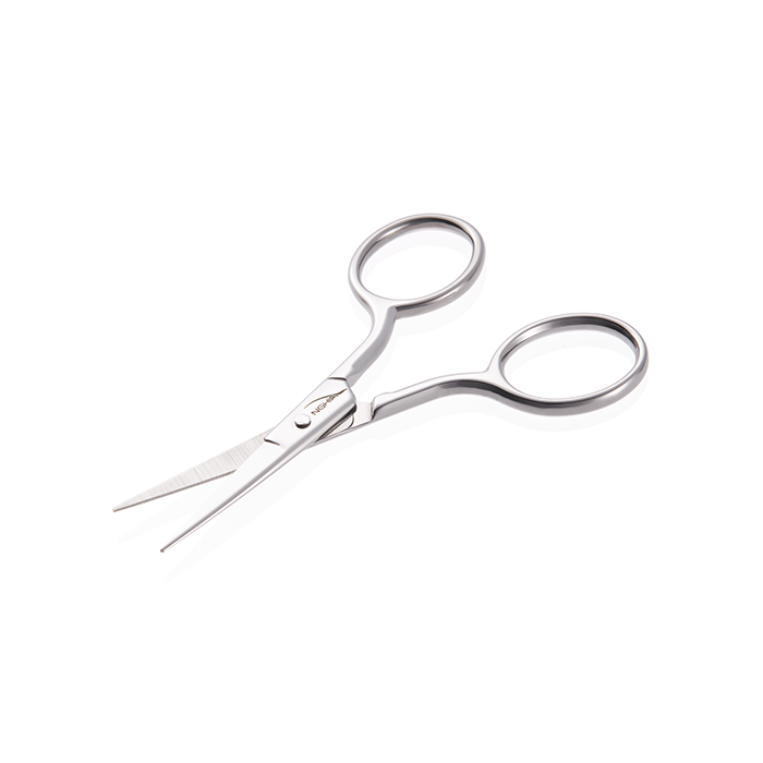 Large Blade Eyebrow Scissors - KM-605 (Stainless Steel)