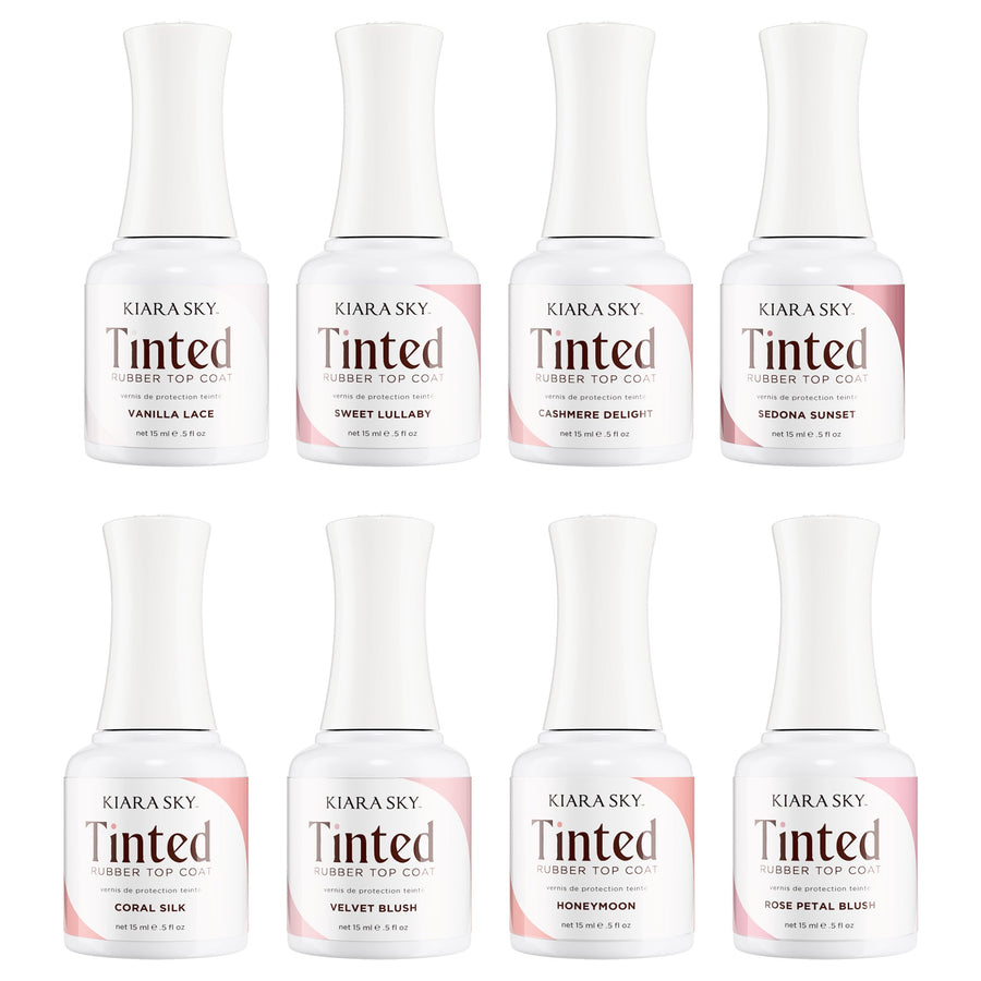 Tinted Rubber Top Coat Collection