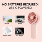 Kiara Sky -  Mini Fan - Pink