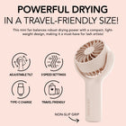 Kiara Sky -  Mini Fan - Beige