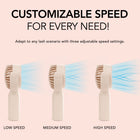 Kiara Sky -  Mini Fan - Beige