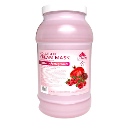 LA PALM Collagen Cream Mask – Raspberry Pomegranate