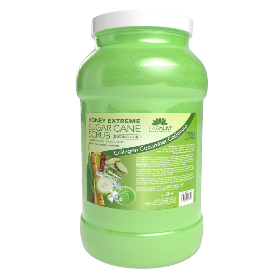 LA PALM Honey Extreme Sugar Scrub Cucumber Cashmere