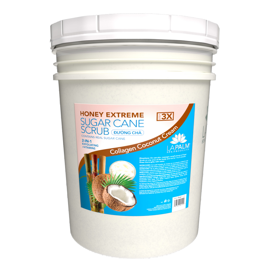 LA PALM Honey Extreme Sugar Scrub Coconut Cream