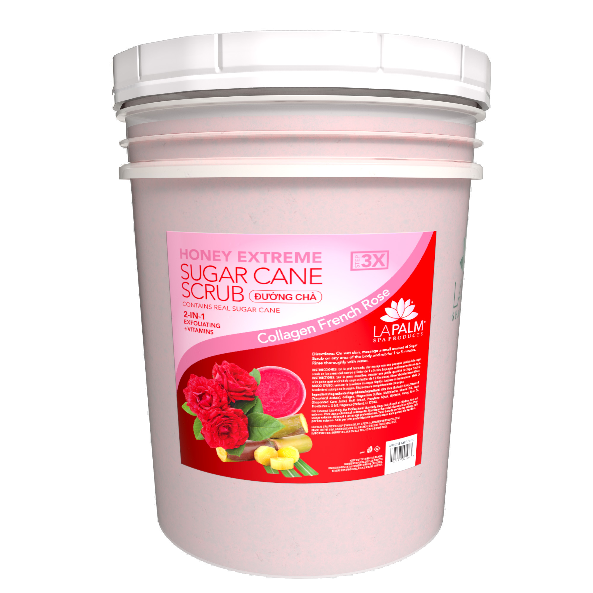 Honey Extreme Sugar Scrub French Rose