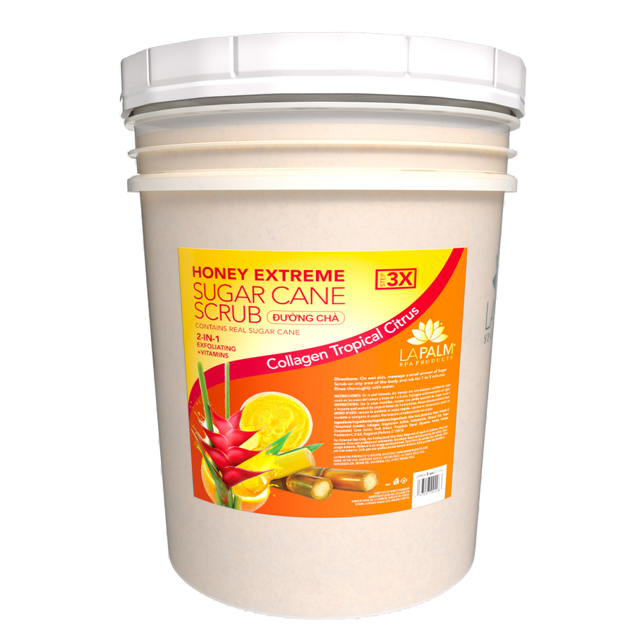 LA PALM Honey Extreme Sugar Scrub Tropical Citrus