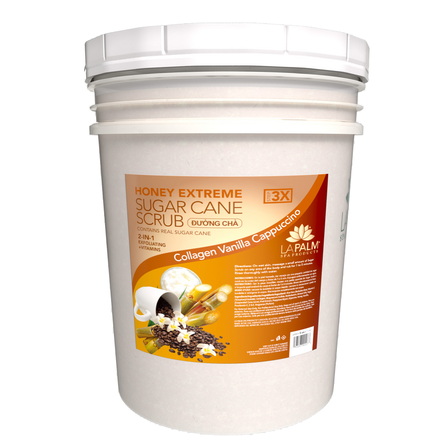 LA PALM Honey Extreme Sugar Scrub Vanilla Cappuccino