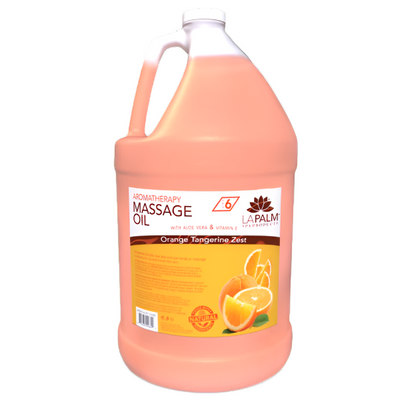 LA PALM Aromatherapy Massage Oil – Orange Tangerine Zest