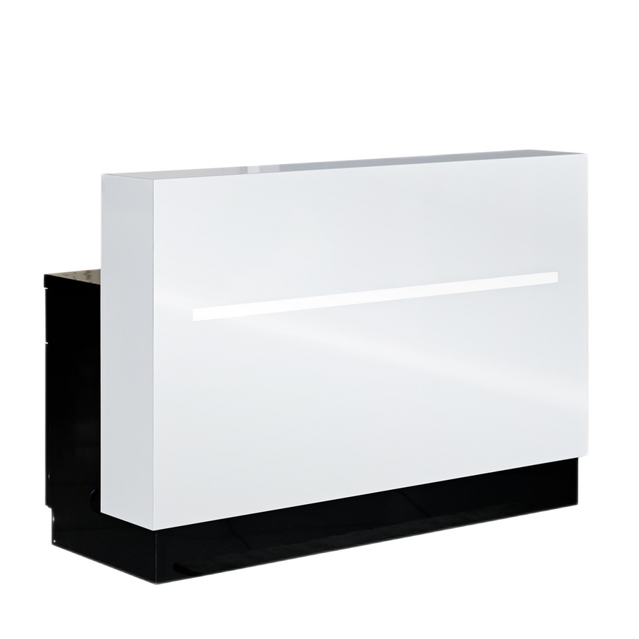 Whale Spa -  LUX BW2 Stripes Reception Desk