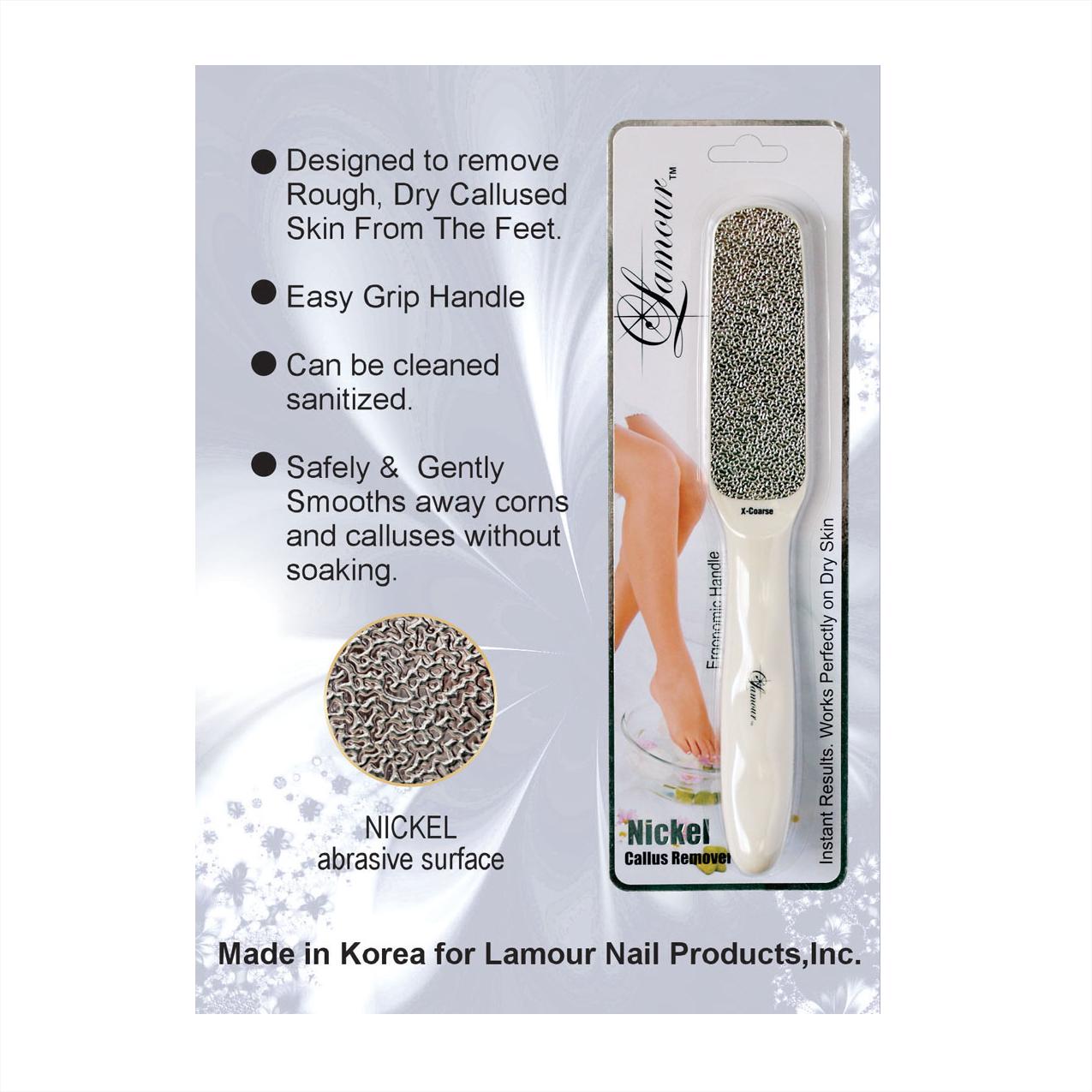 LAMOUR NICKEL CALLUS REMOVER