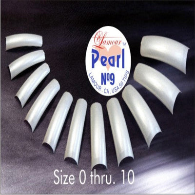 Lamour Pearl Tips Size #0 (Bag of 50)
