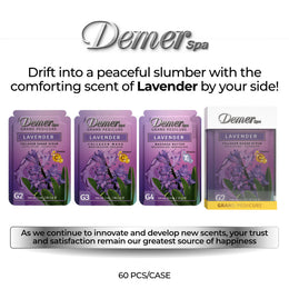 Demer 4 in 1 Pedicure - Lavender 1 Kit - 60 Kit/Case