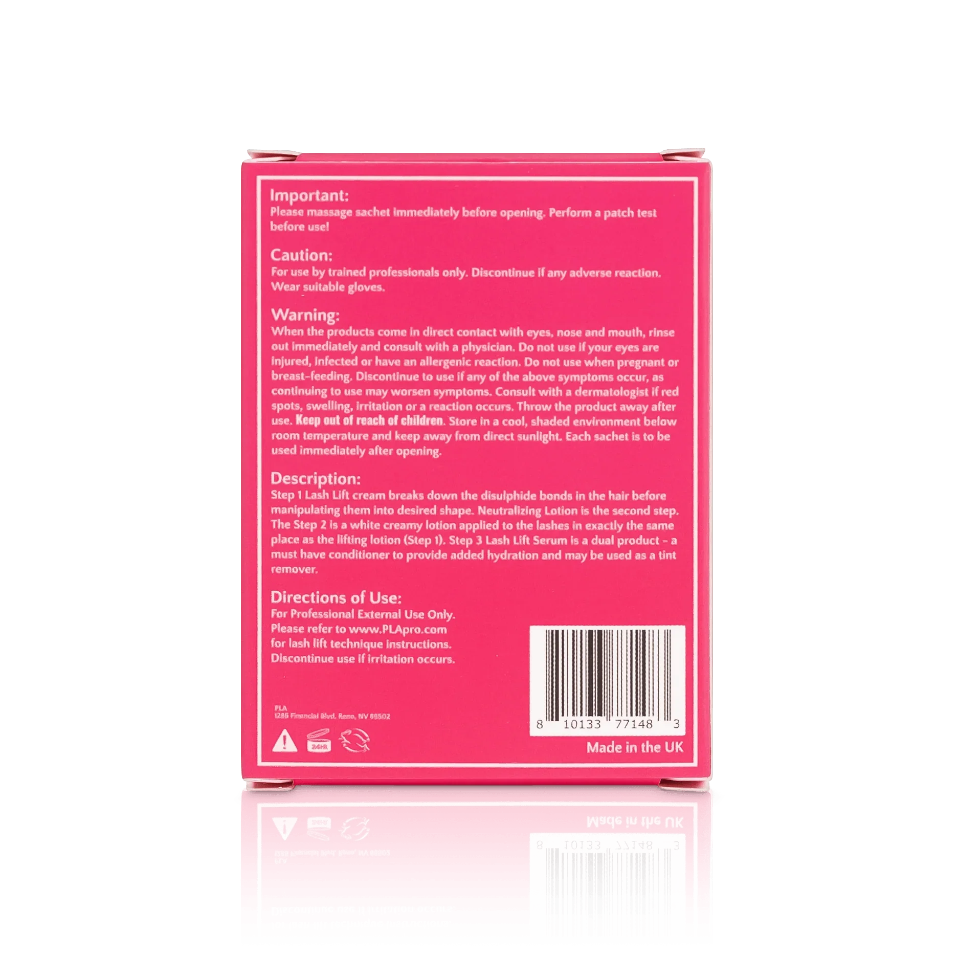 PLA Lash Lift 1 Shot Pack