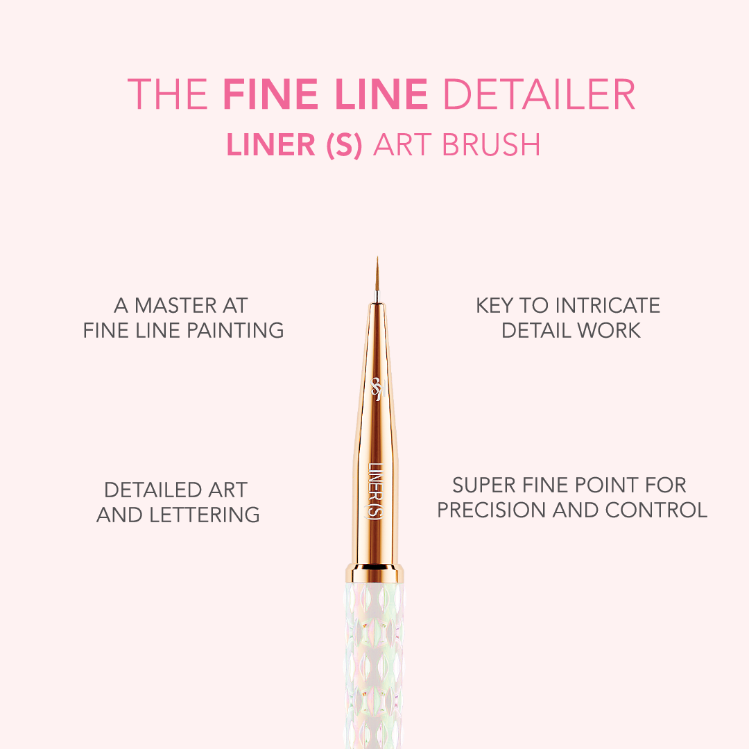 Kiara Sky -  Nail Art Brush - S Liner