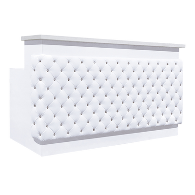 Whale Spa -  Lux Tufted Reception Desk