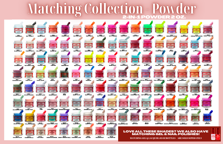 Notpolish -  M POWDER COMPLETE COLLECTION - 128 COLORS
