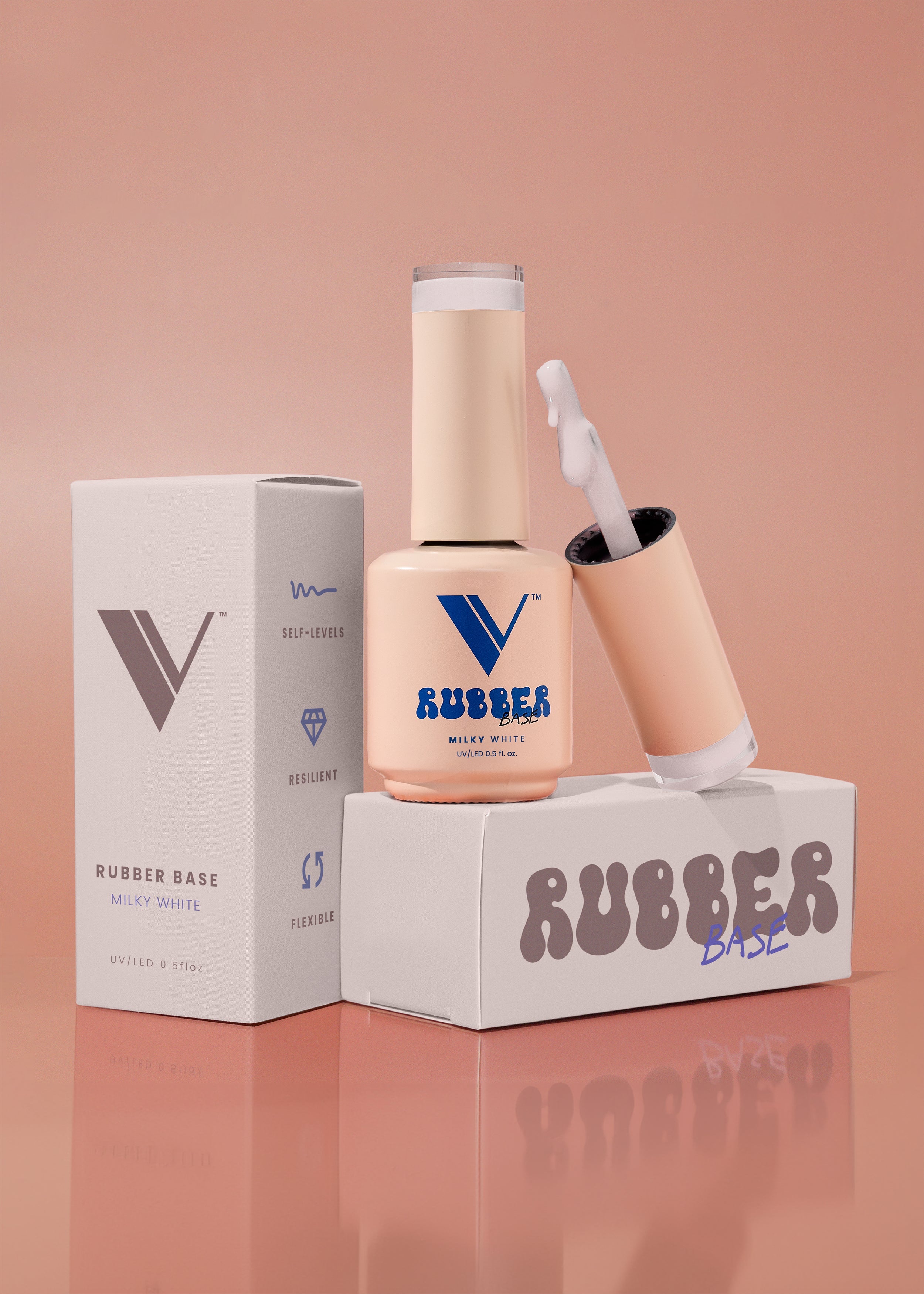 Valentino - Rubber Base - Milky White