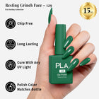 PLA Nail Lacquer Resting Grinch Face (129)
