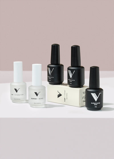 Valentino - Buy 4 Gel Polish Top Coats - Get Super Bond and Dehydrator Free