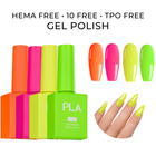 PLA Nail Lacquer 4-Pack Mini Gel Polish Set