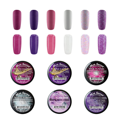 Mia Secret - New Year Colored Acrylic Powder Collection (Remix series)
