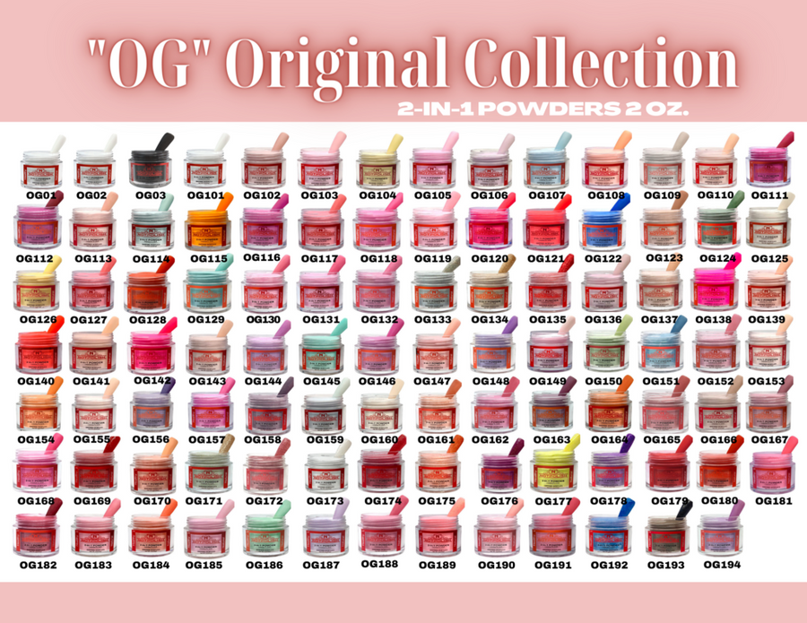 Notpolish -  OG POWDER COMPLETE COLLECTION - 123 COLORS