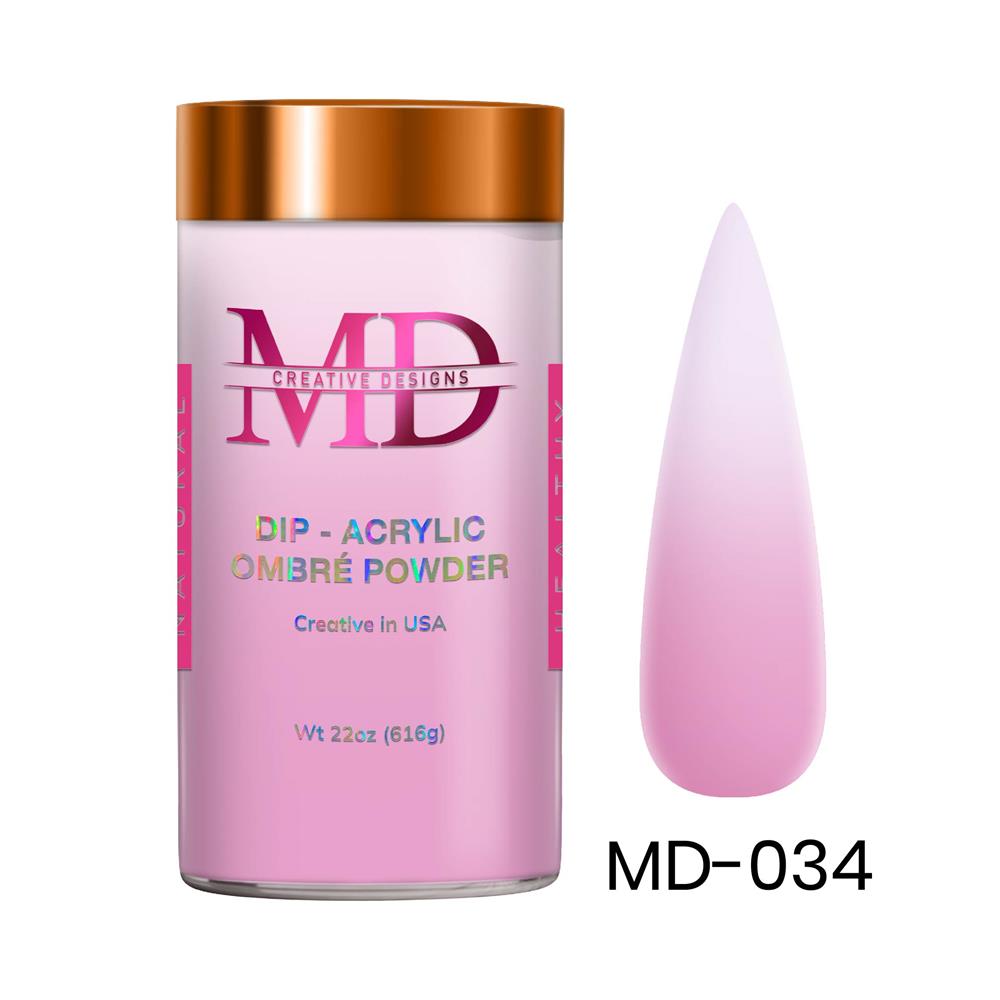 PLA - TAUPE PINK - MD034 - 2-in-1 Dip & Acrylic Powder - 22oz