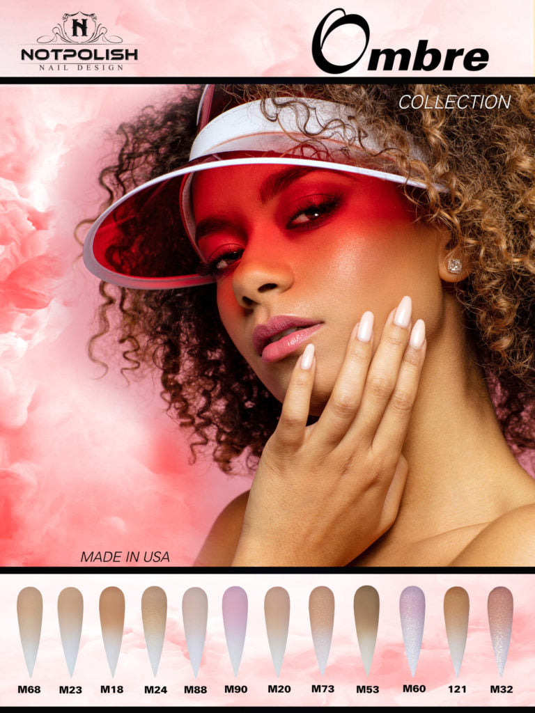 Notpolish -  OMBRE COLLECTION (12 COLORS POWDER COLLECTION) M18,M20,M23,M24,M32,M53,M60,M68,M73,M88,M90,M121