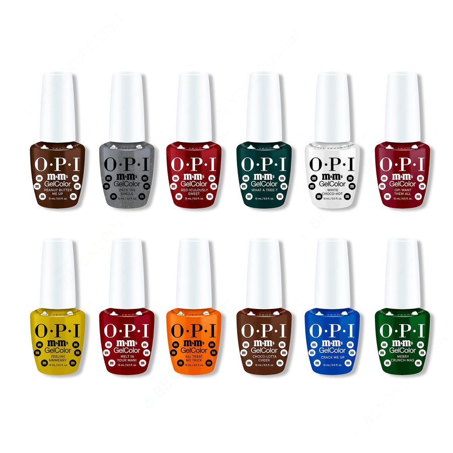 OPI GelColor Intelli-Gel Set - OPI x M&M's Holiday 2026 Collection 0.5 oz