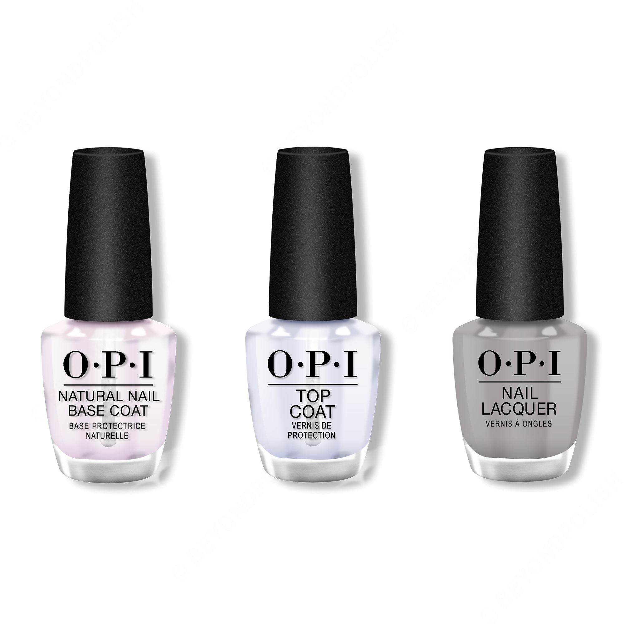 OPI - Nail Lacquer Combo - Base, Top & Engage-meant to Be 0.5 oz - #NLSH5
