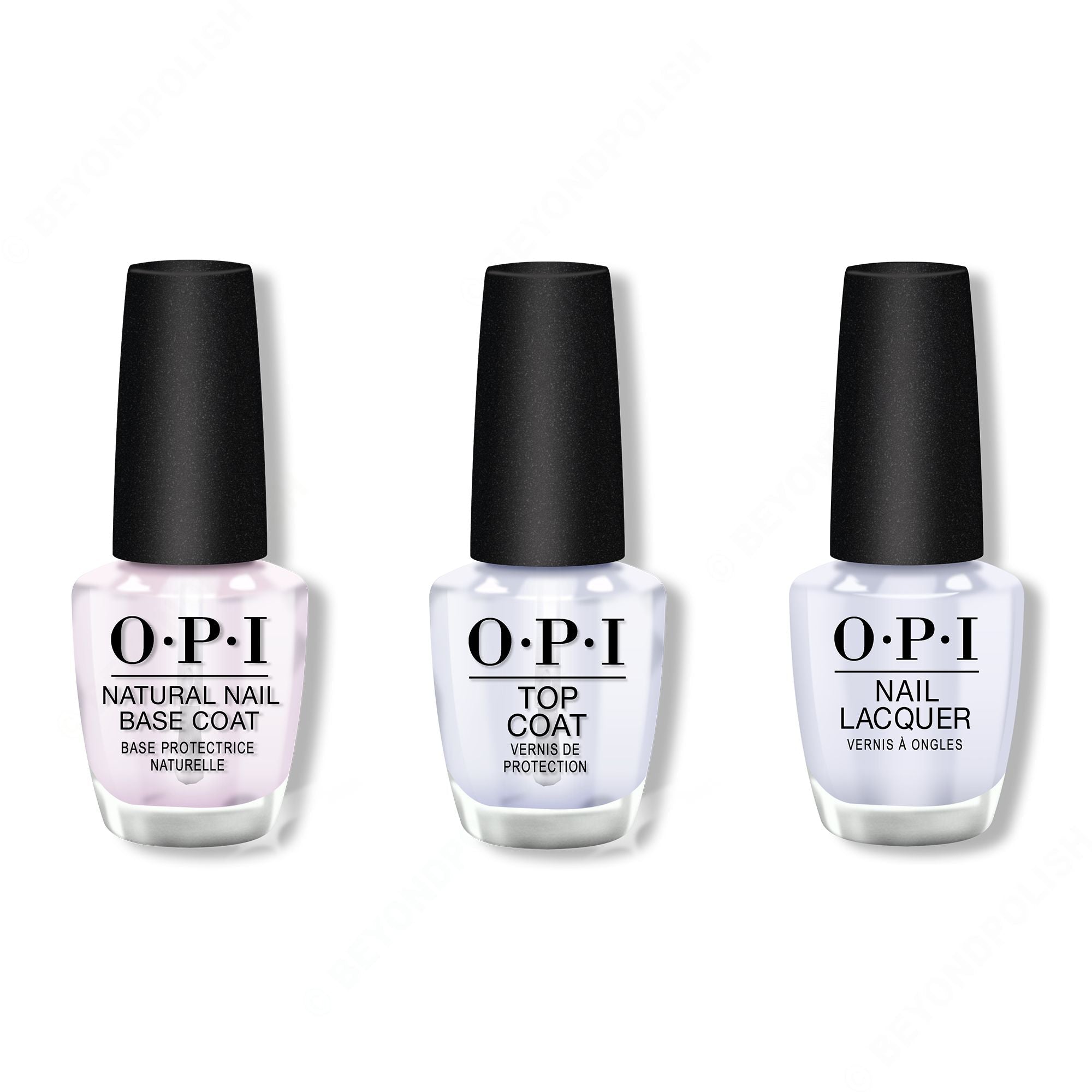 OPI - Nail Lacquer Combo - Base, Top & I Am What I Amethyst 0.5 oz - #NLT76