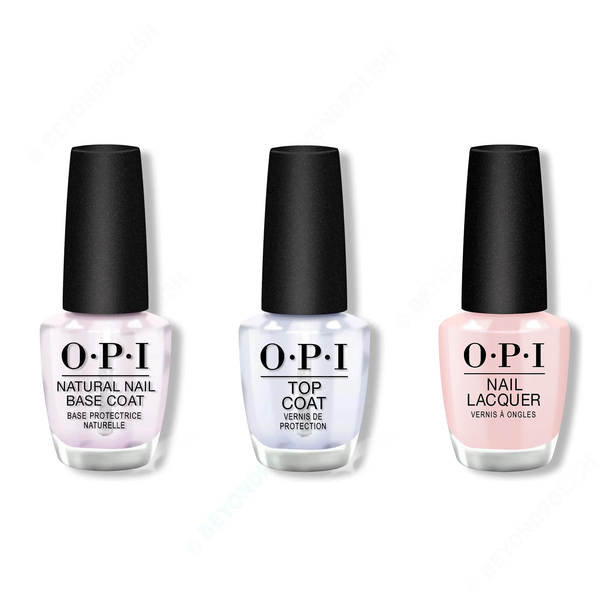 OPI - Nail Lacquer Combo - Base, Top & OPI'm a Bubble Bunny - OPIcons Spring 2026