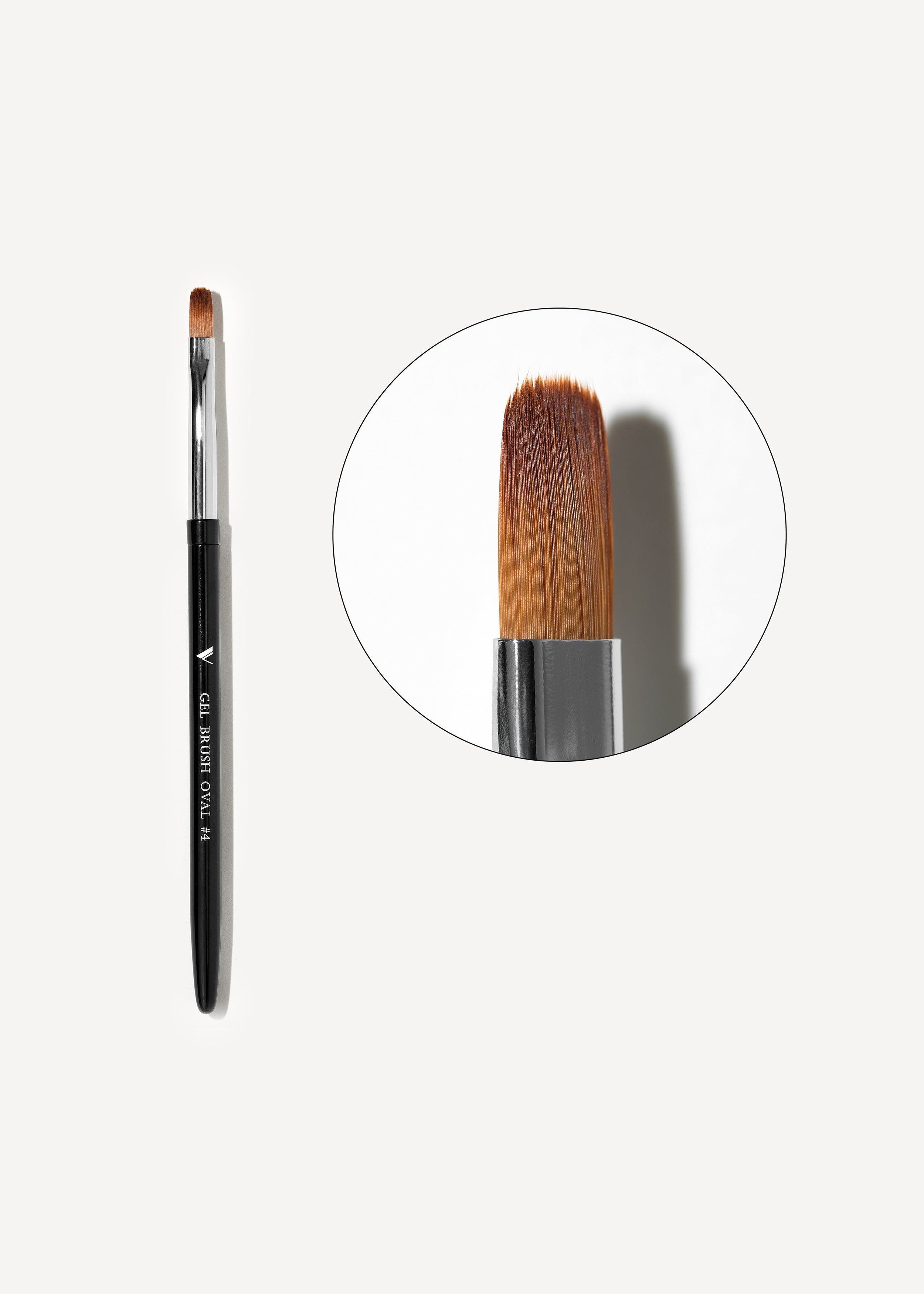 Valentino - Gel Brush - Oval #4