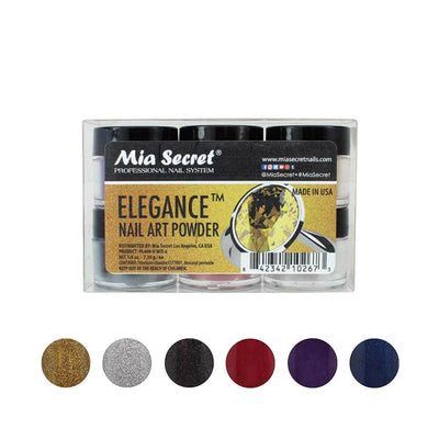 Mia Secret - Elegance Nail Art Powder Collection(6PC)