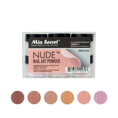 Mia Secret - Nude Nail Art Powder Collection (6PC)