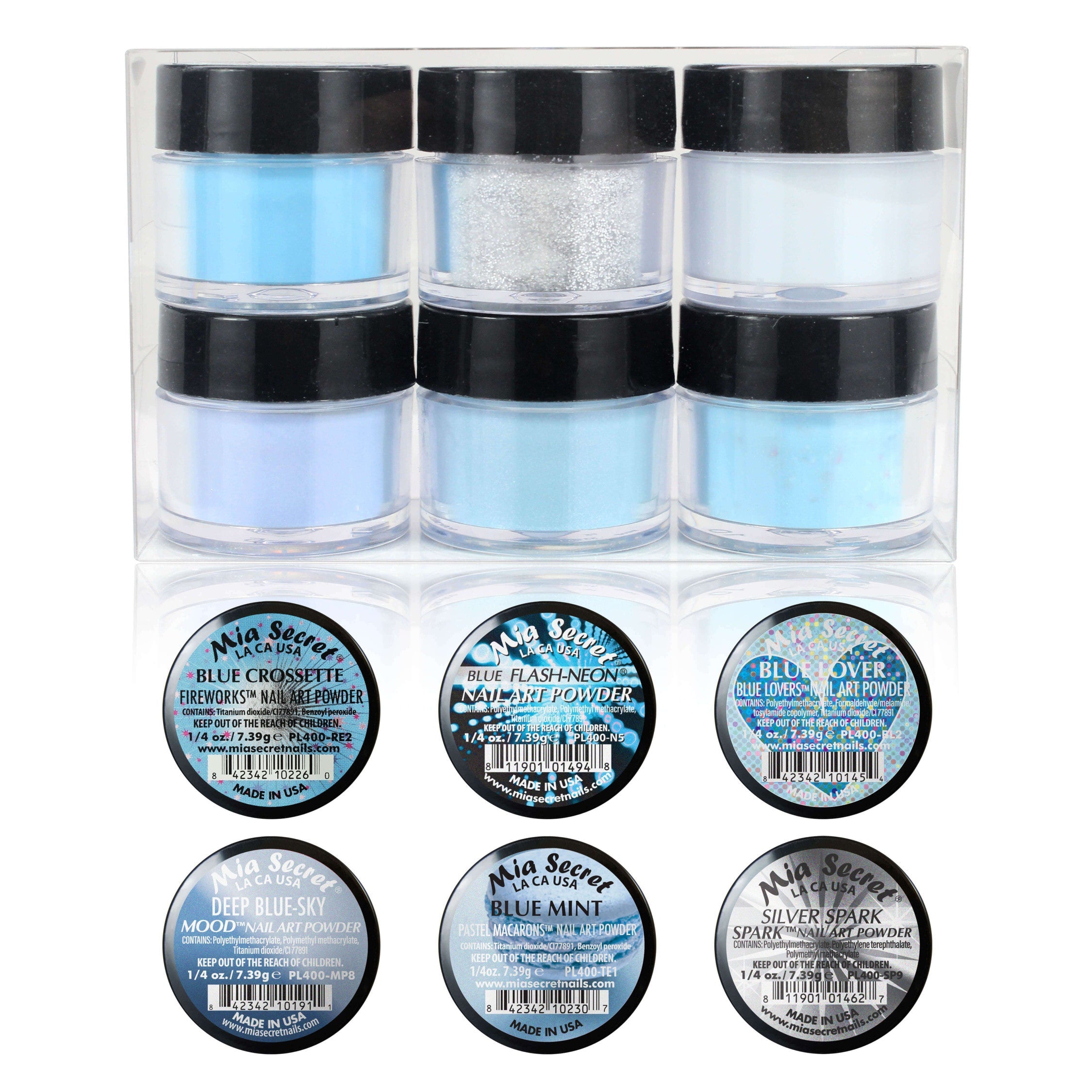 Mia Secret - Blizzard Colored Acrylic Powder Collection (Remix series)