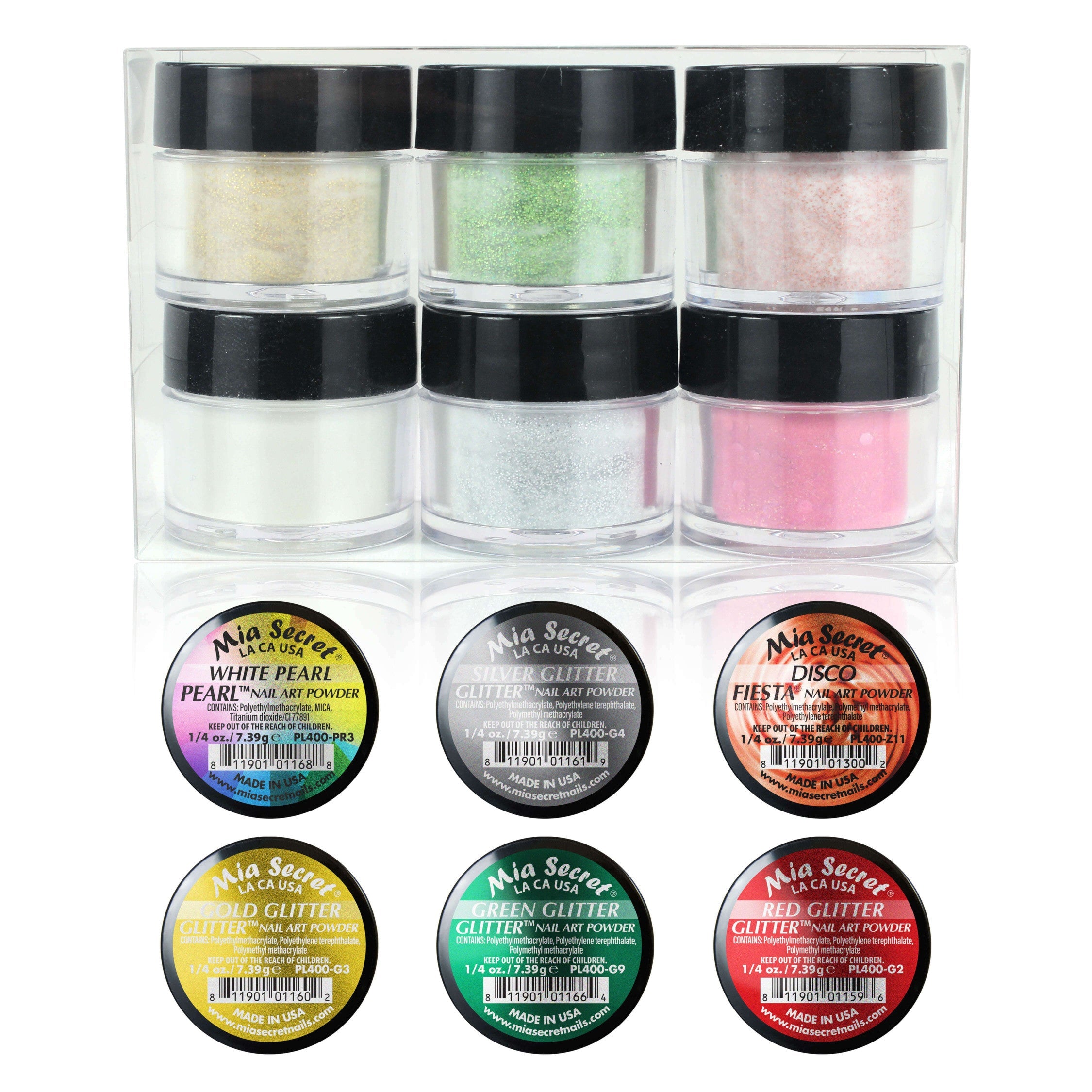 Mia Secret - Merry Merry Christmas Colored Acrylic Powder Collection (Remix series)