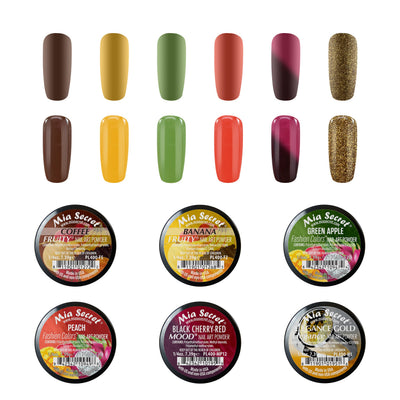 Mia Secret - Fall themed Acrylic Powder Collections (6PC)