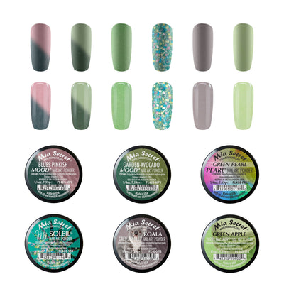 Mia Secret - Winter Themed Acrylic Powder Collections (6PC)