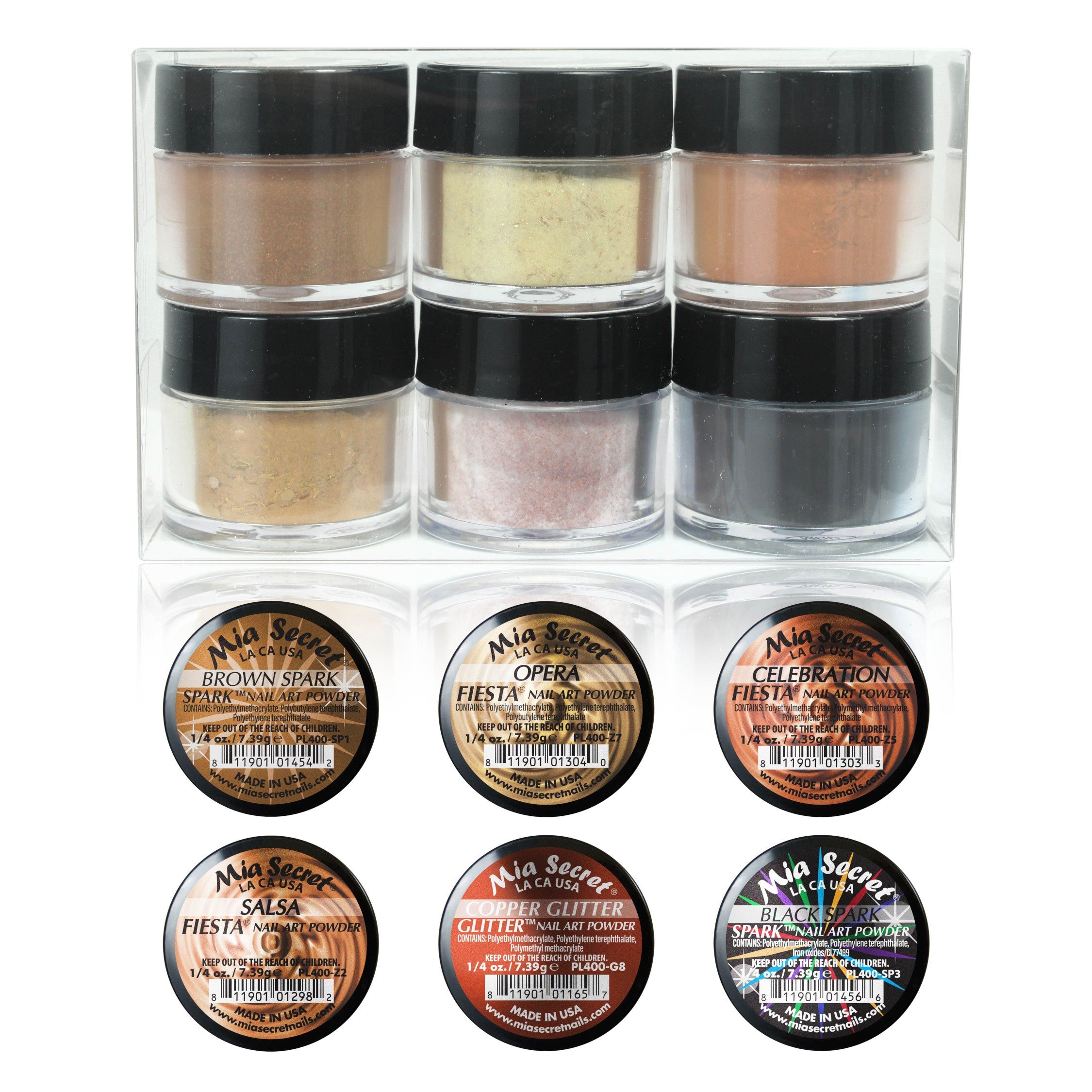 Mia Secret - Gems Colored Acrylic Powder Collection (Remix series)