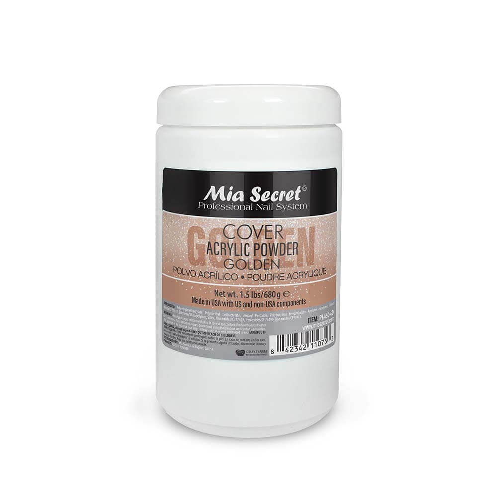 Mia Secret - Cover Golden Acrylic Powder Salon Size