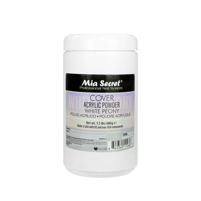 Mia Secret - Cover White Peony Acrylic Powder Salon Size