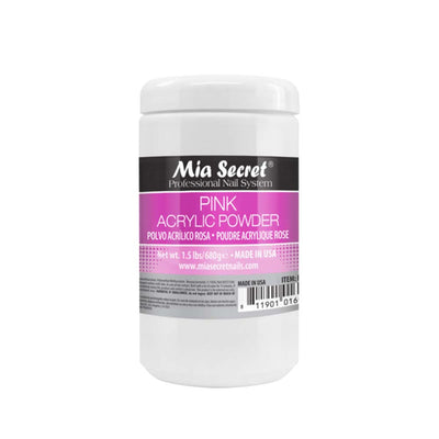 Mia Secret - Pink Acrylic Powder Salon Sizes