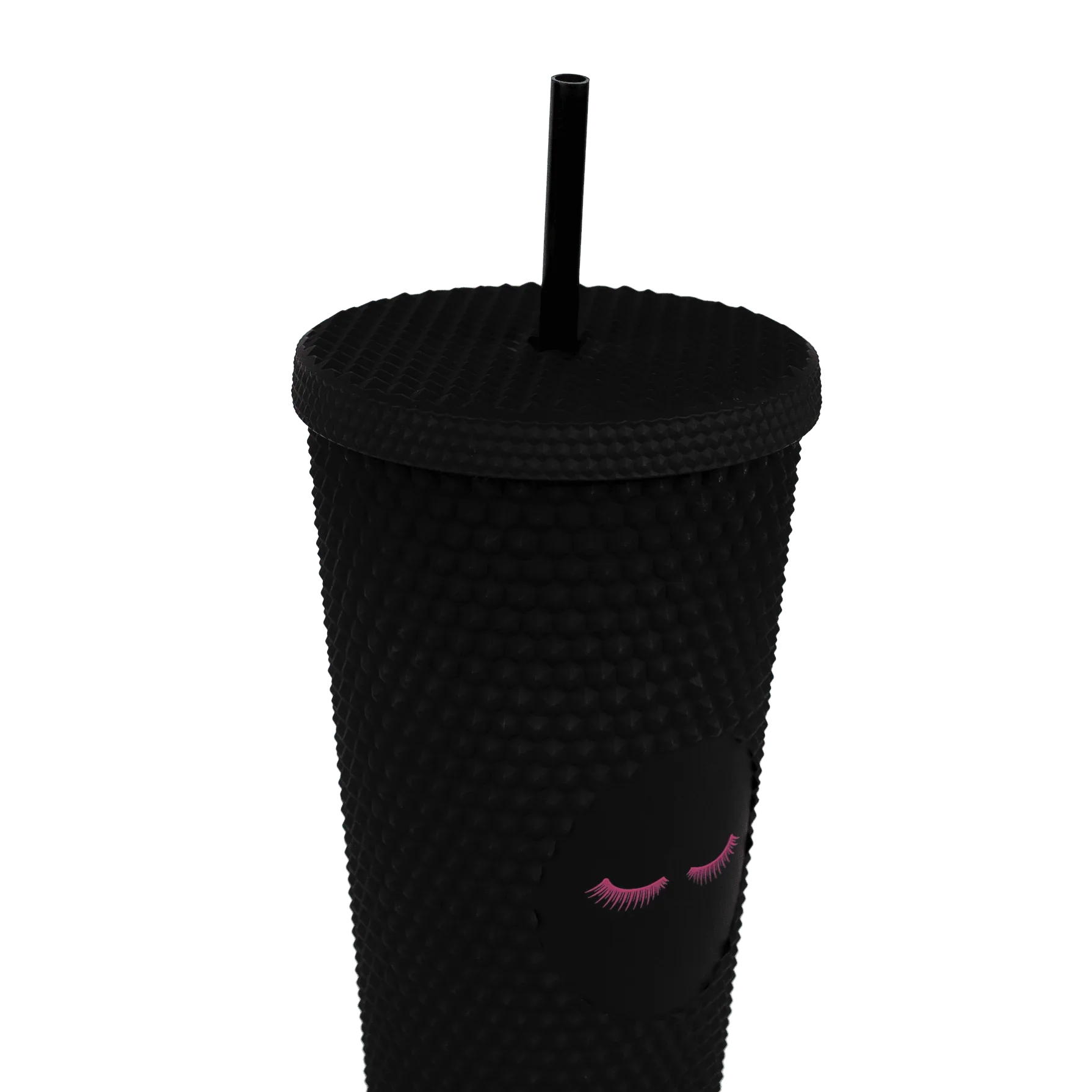 Studded Black Lash Tumbler (FINAL SALE)